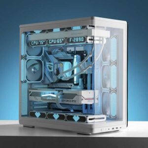 White PC Case (Desktop Chassis)